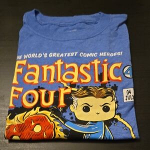 Funko Pop Fantastic Four Marvel Collectors Corps Exclusive Shirt XL